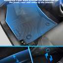 Sunsdrew Trunk Cargo Mat for 2023-2025 2026 Mercedes Benz GLC/GLC 300/GLC 43 AMG (Not for Coupe), Rear Trunk Cargo Liner All Weather Protection GLC Accessories TPE Rubber Raised Edge