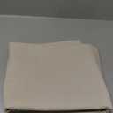 Beige Fabric Table Cloth for Dining Table Linen Farmhouse Rustic Neutral Kitchen Table Cover for 6 Foot Table Washable Heavy Duty Buffet Parties Camping 6ft 60x102 Inch (102" x 60" (Rectangular))