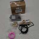 bayite BYT-7A015 DC 12V Solar Hot Water Heater Circulation Pump with DC Power Supply Adapter Low Noise 3M Head 8LPM 2.1GPM