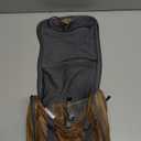 Haimont Hanging Toiletry Bag, Lightweight Travel Makeup Organizer for Women Men, Compact Toiletries Bags with Mirror for Gym Workout, Brown