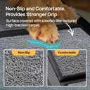 PetThem Dog Ramp for Car 71'' X-Long & 17.2" Wide Folding Dog Ramps for Large Dogs with Non-Slip Rug Surface Portable Dog Car Ramp for SUV Car & Truck, Outdoor Dog Ramp Up to 250 LBS