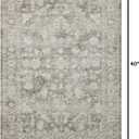 Loloi Amber Lewis Honora Collection HON-02 Slate/Beige 2'-0" x 3'-4" Accent Rug
