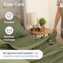 Queen Size 4 Piece Sheet Set - Comfy Breathable & Cooling Sheets - Hotel Luxury Bed Sheets for Women & Men - Deep Pockets, Easy-Fit, Soft and Wrinkle Free Sheets - Sage Green Oeko-Tex Bed Sheet Set