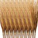 Tigeen 12 Pcs 33 Inch Artificial Fall Plants Outdoor Faux Fall Wheat Grass Greenery Stems UV Resistant Artificial Onion Grass Autumn Fake Shrubs Plant for Outdoor Indoor Window Home Decor