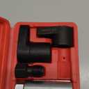 5PCS Oxygen Sensor Socket Removal Tool Wrench and Thread Chaser Set O2 Oxygen Sensor Socket Set Automotive Oxygen Sensor Removers for Removing and Install Oxygen Sensors Hex Vacuum Switches