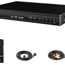 Blu Ray DVD Player, WISCENT Full HD 1080p Home Theater Disc System, Region A/1 BluRays,HD BluRay DVD Player for TV with Coaxial Audio/HDMI/AV/Output, USB Input, Builtin PAL NTSC