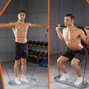 HOTWAVE ,Resistance Bands with Ab Roller Wheel,Full Body Workout at Home