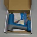 Tilswall 100W Cordless Hot Glue Gun(Battery Not Included) Compatible with Dewalt 18V/ 20V Battery, Full Size Glue Gun 90s Fast Preheating with 10PCS 0.43'' Glue Sticks for DIY Crafting and Home Repair