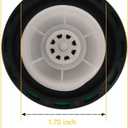 10591D Locking Diesel Fuel Cap Gas Cap Fuel Tank Caps Fit for Chevy Silverado Express C3500 K3500, Dodge Ram 3500 W350 D350, Ford F-250 E-350, GMC Sierra Savana, OE # 9MGC791, MGC791, 10591