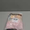 Domee Teen Girls Cotton Underwear Panties Briefs Pack of 8 Underpants (13-14 Years, Plain)