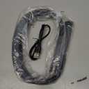 Glocusent Book Light, 3-Color & 6-Brightness Reading Light, Bendable Neck Light, 80-hr Lasting Rechargeable Book Light, Perfect Reading Lights for Books in Bed, Knitting, Repairing, Book Lovers Gifts (Standard-Medium, Gray)