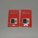 2 Pack Memory Card 64GB with Adapter, High Speed TF Card, UHS-I C10 A1 Memory TF Card for Tablet/Mobile Phone/Camera/Car Audio/Game Console (TF162 Red Gold 64GB)