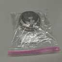 XUNWKONG Mason Jar Drinking Lids, Wide Mouth Stainless Steel Sip Lids for Iced Coffee, Smoothies & Cold Drinks, Leak Resistant Reusable Mason Jar Drink Lid, Heavy Duty Metal, 2 Packs