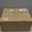 PINIWON 12 Pack 16 oz Clear Glass Bottles, Boston Round Sample Bottles with Black Poly Cone Caps, Labels and Funnels