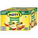 Mott's Apple & Cinnamon Variety Pack Applesauce, 4 oz cups, 36 count, No Artificial Flavors, Good Source Of Vitamin C, Nutritious Option For The Whole Family