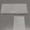 OMOTON Bluetooth Keyboard Compatible with Mac ONLY, Compact Wireless Keyboard Compatible with MacBook Pro/Air, iMac, Mac mini/Pro, Silver