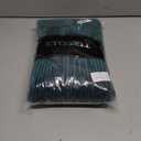 Women's Velvet V Neck Puff Sleeve Dress for Wedding Guest Cocktail Elegant Bodycon Party Midi Dress (Green, XL)