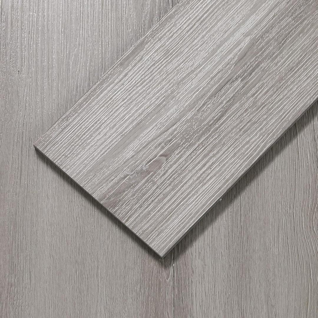 Peel and Stick Floor Tile, 12-Pack 36"x 6" Maple Wood Grain Sticky Tiles, Waterproof Vinyl Flooring Cover 18 sq. ft, DIY Luxury Vinyl Plank Flooring for Bedroom, Living Room, Kitchen
