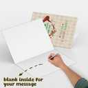 2 x Funny Shear Genius Christmas Cards Gift for Beautician Hair Stylist Barber Salon Worker, Merry Christmas Thank You Card for Hairdresser Stylist, Humorous Holiday Greeting Card with Unique Salon Design