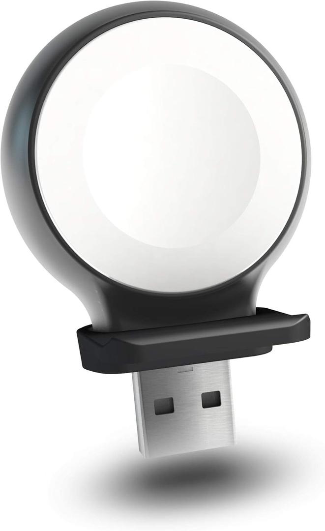 ZENS USB Charger (Charging Cable/Wireless Charger) Compatible with Apple Watch Series 5, Series 4, Series 3, Series 2 & Series 1 (USB-A Connector | MFI Certified)