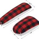 Sanseenia 2 Pack Tailors Ham and Seam Roll Set, Sleeve Pressing Ham, Tailors Ham Ironing Tool for Ironing, Darts, Collar, Long Seam