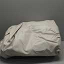 Air Mattress Full with Built-in Pump, Blow Up Mattress with Soft Flocked Top, Leakproof Inflatable Mattress, Foldable Waterproof Air Bed for Home, Guests, Camping, with Storage Bag (Deep Blue)