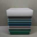 Letter Size Deep Tray with Lid, Storage Bin, 10-Piece