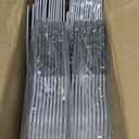 Plastic Hangers 50 Pack Heavy Duty Dry Wet Clothes Hangers with Non-Slip Pads Space Saving 0.2" Thickness Super Lightweight Organizer (Gray)