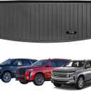 Custom for 2021-2025 2026 Chevy Tahoe/GMC Yukon (Not XL)/Cadillac Escalade (Not ESV) Cargo Mats Trunk Liner All Weather TPE Protection Mat Accessories (for 2021-2026 Chevy Tahoe/Yukon/Escalade)