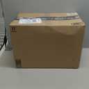 Lounsweer 50 Pcs Stretch Spandex Folding Chair Cover and Satin Chair Sashes Bows Chair Slipcovers Pink Chair Ribbon Bows Washable Chair Cover Protector for Wedding Banquet Event (White, Dark Blue)