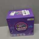 Mini Karaoke Machine Toys Gifts,Kids Portable MP3 Player with 2 Wireless Microphone and LED,Christmas Birthday Gifts for Girls Boys 3 4 5 6 7 8+ Year Old (Purple)