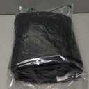 NICETOWN Pitch Black Solid Thermal Insulated Grommet Blackout Curtains/Drapes for Bedroom Window (2 Panels, 42 inches Wide by 63 inches Long, Black)