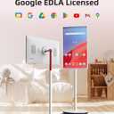 KTC MEGAPAD 32" 4K UHD Smart Portable TV, Google EDLA Certified, Touch Screen Portable Monitor, 8G RAM+128G Storage, 9500mAh Battery, Dual 6W Speakers, Full Swivel Rotation, Remote Control, A32Q7 Pro