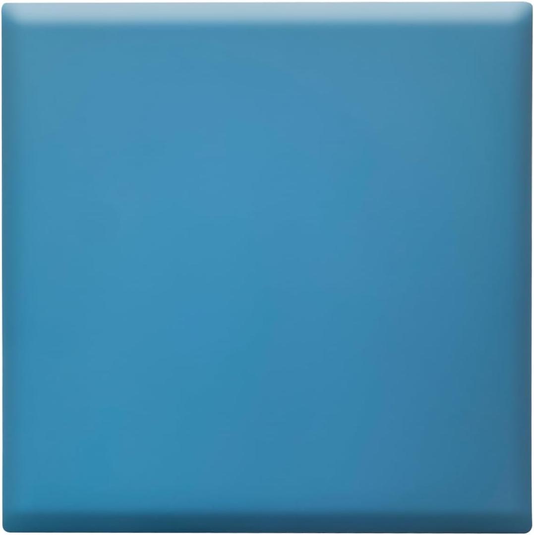 Wall Padding for Kids with Autism, 11.8 X 11.8 Peel and Stick Headboard Upholstered Wall Panels, Nursery Decor Wall Padded, 3D Wall Stickers for Bedroom, Playroom (Dark Gray Blue, 4)