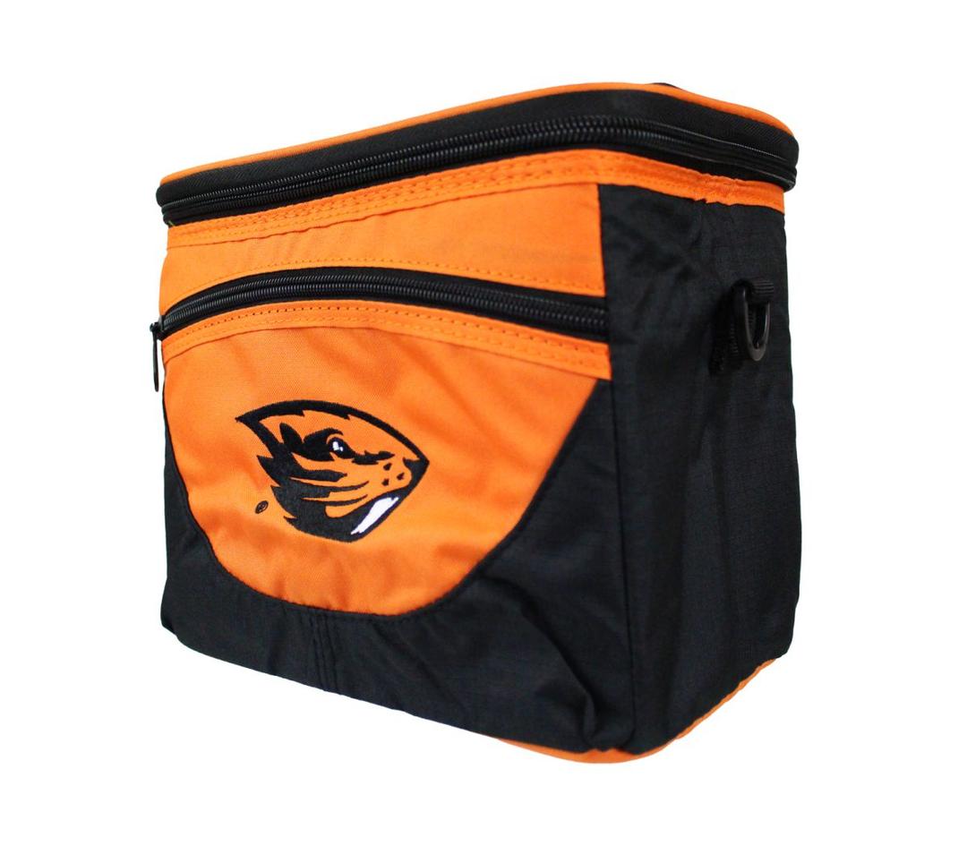 OSU Beaver Store: Orange and Black Lunch Cooler with Beaver