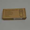 Pinless Wood Moisture Meter Detection - Firewood Moisture Meter Digital Moisture Detector for Lumber Drywall Firewood Masonry Woodworking Plaster Floor Concrete Building with LCD Display Sound Alarm (Black Silver)