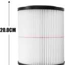 2Pcs Vacuum Cartridge Filter Replacement for Shop Vac Craftsman 9-17816