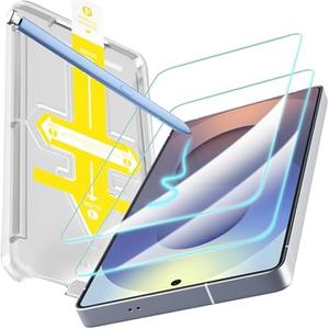 FlexiSchutz® for Samsung Galaxy S25 Ultra Screen Protector with Installation Tool, Tempered Glass for Samsung S25 Ultra Screen Protector, HD Clarity, Buble Free, Anti Scratch [6Pack]