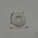 Frost King V25WA D-Section Rubber Self-Stick Weatherseal Tape, 5/16" W, 1/4" T, 17 ft L, White
