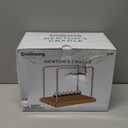 Smilesorg Newton's Cradle Balance Balls Fascinating Physics Gadget for Home and Office 7 Beads