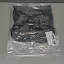 Avidlove Rave Outfits for Women Festival Sexy Lingerie Bodysuit Buckle Shrug Crop Top Set (Medium, Black Geometric)