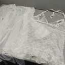 Women's Lace Lingerie, White, XL
