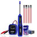 Automotive Wire Tracer Electrical Open & Short Finder Circuit Tester Wire Breaker Finder Fault Probe Kit Cable Toner Wire Tracker Continuity Test for DC 6-42V