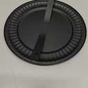 Chimney Flue Stopper Cover Stove Pipe Cap 6719900 Fits 4" - 8" Furnace Tube Flue Wall Opening, Fireplace Flue Hole Cover, Wall Decor Covers BM0026 BM0353, Black, 1 Pack