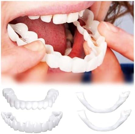 2 Pairs, Temporarily Adjustable for Men and Women, Regain Confidence(White)
