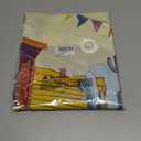 Wild West Banner 118x20 Inch Western Cowboy Backdrop with Bull Skull Sign Cartoon Town Design for Country Party Decorations Bar Saloon Ranch Wall Decor for Outdoor Event (Desert Tones)