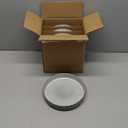 famiware Star 8.25" Pasta Bowls, Large Dinner Bowls Set of 4, Salad Bowl Plates, Shallow Bowls for Eating, Smoky Blue