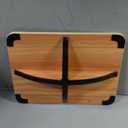 StrongTek Professional Wooden Balance Board, Rocker Board, Wood Standing Desk Accessory, Balancing Board for Under Desk, Anti Slip Roller, Core Strength, Stability, Office Wobble Boards (Advanced-rotate 360)