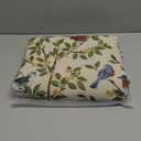 Fabric Dust-Proof Table Cloth Cover for Kitchen Dinner Picnic Table Cloth Home Decoration (Square, 55 x 55 Inch, Beige)