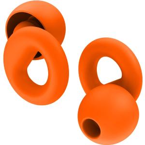 Noise Canceling Earplugs for Sleep and Concentration New Flexible Earplugs for Better Attenuation2 Pair Reusable Deal for Side Sleepers &Noise Sensitive Person 27dB Noise CancellationOrange